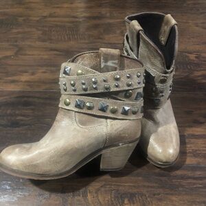 Women’s size 7 studded Corral Ankle Boots